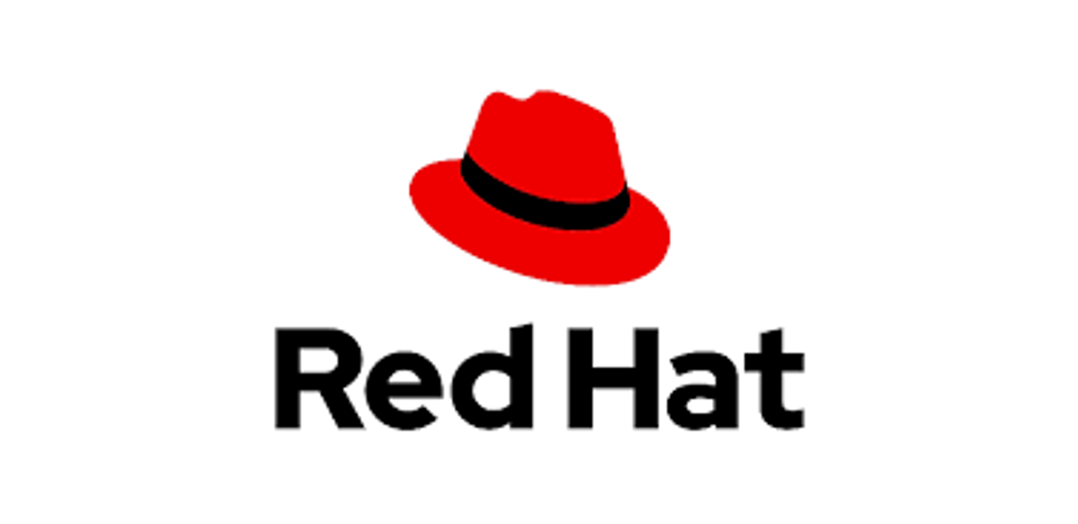 Red Hat company logo.