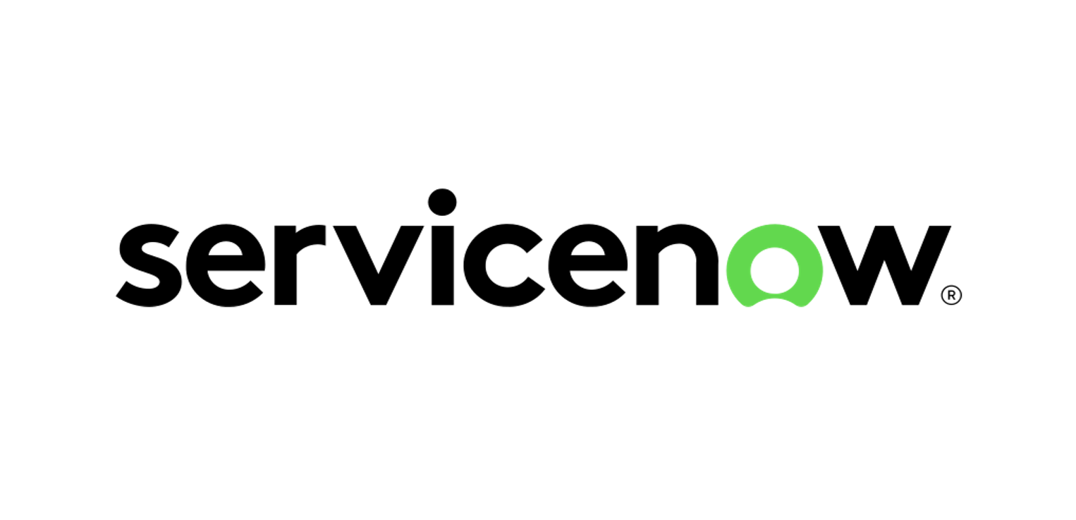 ServiceNow company logo.